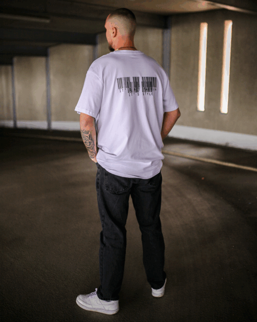 IT'S NOT FASHION IT'S STYLE CODE OVERSIZE T-SHIRT