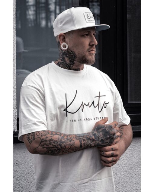 KRUTO - ETO NE MODA ETO STIL OVERSIZE T-SHIRT – Bild 2