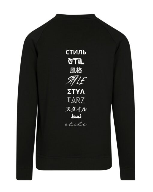 STIL STYLE HINTEN UNISEX SWEATER – Bild 2
